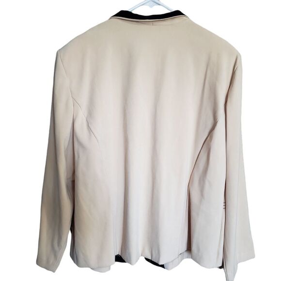 R&K Yellow & Black with Embroidery Blazer Size 26W - Picture 3 of 11